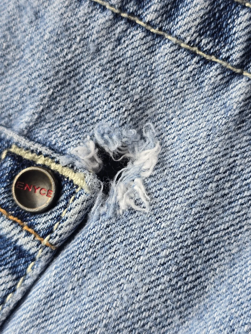 ENYCE Light Blue Denim Me n’s Shorts